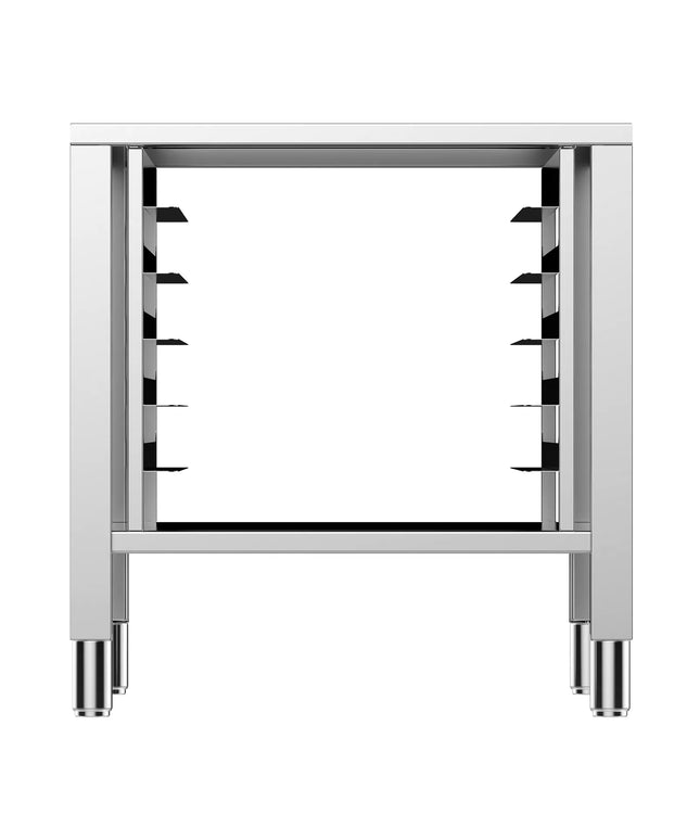 GGM Gastro Commercial Combi Oven Base Frame KD Series - 730x600x770mm - 5x GN 1/1 - Stainless Steel AISI 430 - with Rack for 5x GN 1/1 trays - Series KD Series