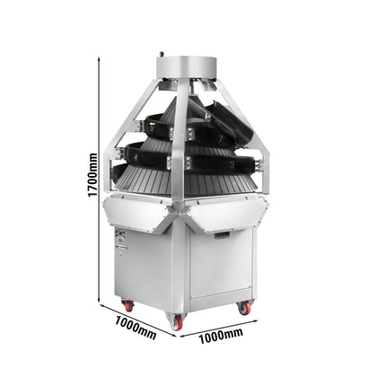 GGM Gastro Commercial Conical Dough Rounder - for pizza & bread dough - 1.5kW - weight range: ~100-600g - max. 2500pcs/h