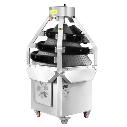 GGM Gastro Commercial Conical Dough Rounder - for pizza & bread dough - 1.5kW - weight range: ~100-600g - max. 2500pcs/h