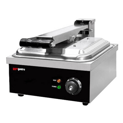 GGM Gastro Commercial Contact Grill - Heavy Duty Panini Press - 2.2kW - Digital - plates: smooth top & bottom - grill area: 350x330mm