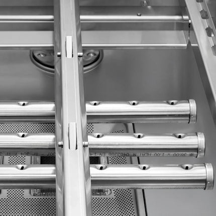 GGM Gastro Commercial Conveyor Dishwasher - Digital - 11.25kW - with Integral Detergent & Rinse Aid Pumps