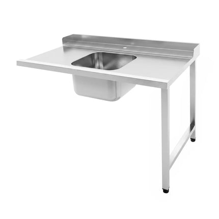 GGM Gastro Commercial Conveyor Dishwasher - Digital - 47kW - with Dryer - with Integral Detergent & Rinse Aid Pumps - with Left-hand Feed Table