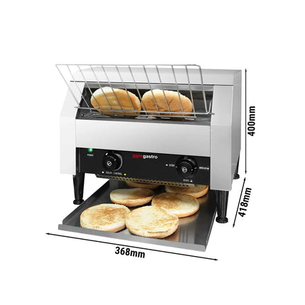 GGM Gastro Commercial Conveyor Toaster - 2.3kW - up to 200 slices/hr