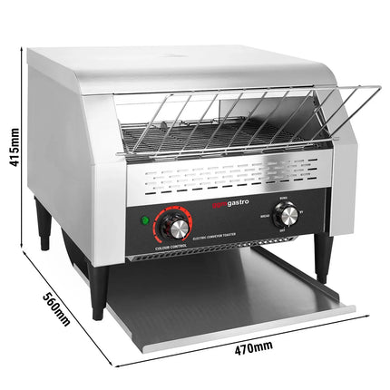 GGM Gastro Commercial Conveyor Toaster - 2.64kW - up to 450-500 slices/hr
