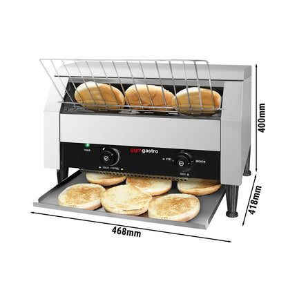 GGM Gastro Commercial Conveyor Toaster - 2.6kW - up to 300 slices/hr