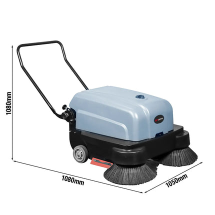 GGM Gastro Commercial Cordless Floor Sweeper - Work Rate 4500m²/h