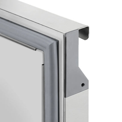 GGM Gastro Commercial Counter Fridge ECO - 1360x700mm - with 2 doors - with upstand