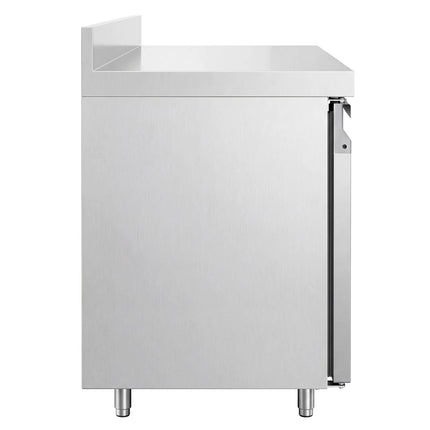 GGM Gastro Commercial Counter Fridge ECO – 2230 × 700 mm – 4 Doors – Upstand – Modern Digital Display