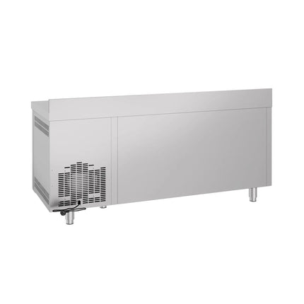 GGM Gastro Commercial Counter Fridge PREMIUM - 1865x700mm - with 3 doors - with upstand - capacity 474 litres