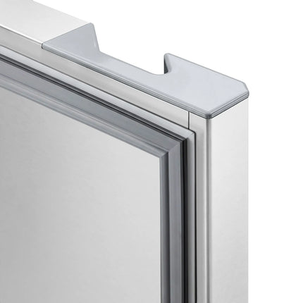 GGM Gastro Commercial Counter Fridge PREMIUM - 2330x700mm - with 1 door - 9 drawers - capacity 632 litres