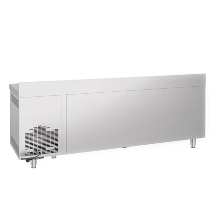 GGM Gastro Commercial Counter Fridge PREMIUM - 2330x700mm - with 8 drawers - with upstand - capacity 632 litres