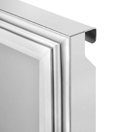 GGM Gastro Commercial Counter Fridge PREMIUM - 450x700mm - with 2 drawers - capacity 102 litres