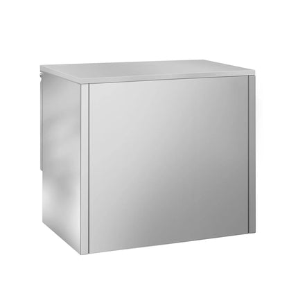 GGM Gastro Commercial Counter Fridge PREMIUM - 900x700mm - glass doors - with 2 doors - granite worktop