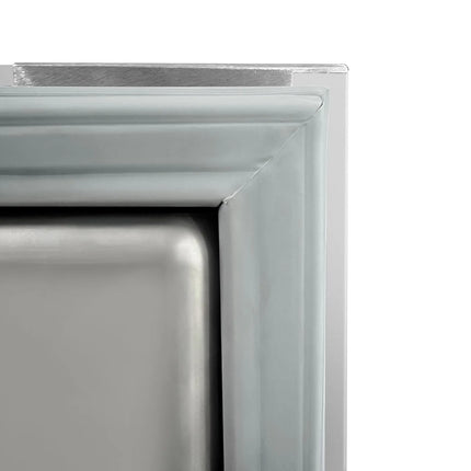 GGM Gastro Commercial Counter Fridge PREMIUM PLUS - 1960x700mm - with 6 drawers (1/2 GN) - with upstand - capacity 465 litres