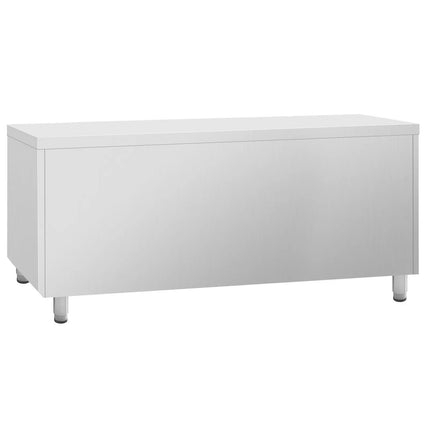 GGM Gastro Commercial Counter Fridge PREMIUM PLUS - 2185x800mm - glass doors - with 3 doors - capacity 635 litres