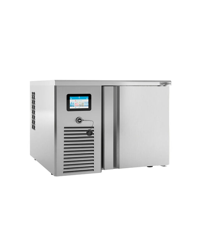 GGM Gastro Commercial Countertop Blast Chiller/Freezer - 3x GN 1/1 or EN 600x400mm - with Touchscreen Controller - 68L