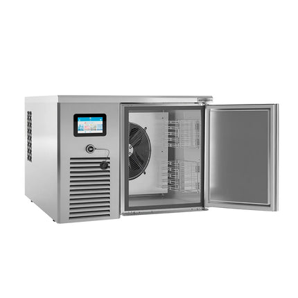 GGM Gastro Commercial Countertop Blast Chiller/Freezer - 3x GN 1/1 or EN 600x400mm - with Touchscreen Controller - 68L