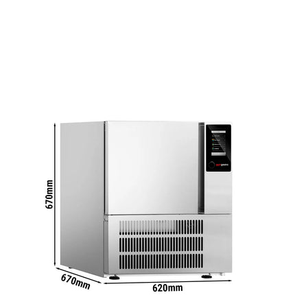 GGM Gastro Commercial Countertop Blast Chiller/Freezer - 3x GN 1/1 - with Touchscreen Controller - 55L