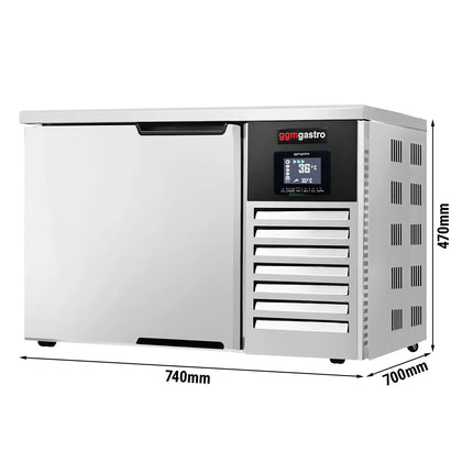 GGM Gastro Commercial Countertop Blast Chiller/Freezer - 3x GN 2/3 - 40L