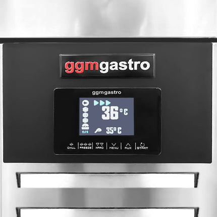 GGM Gastro Commercial Countertop Blast Chiller/Freezer - 3x GN 2/3 - 40L