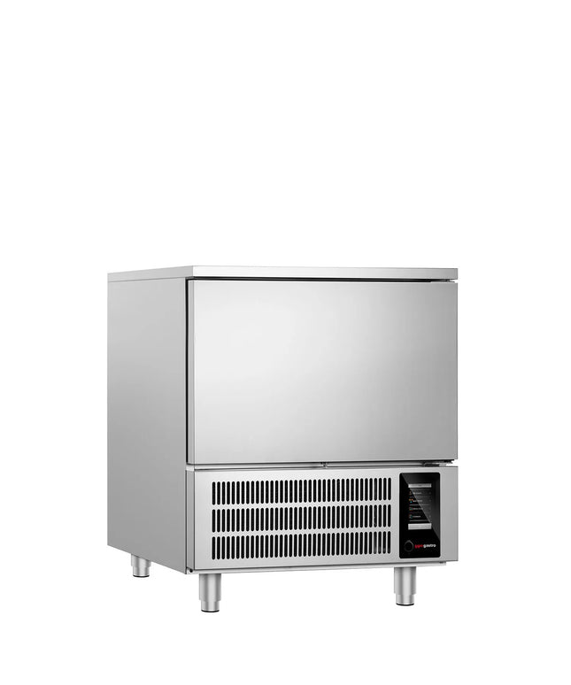 GGM Gastro Commercial Countertop Blast Chiller/Freezer - 5x GN 1/1 or EN 600x400mm - with Touchscreen Controller - 118L