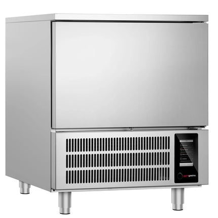 GGM Gastro Commercial Countertop Blast Chiller/Freezer - 5x GN 1/1 or EN 600x400mm - with Touchscreen Controller - 118L