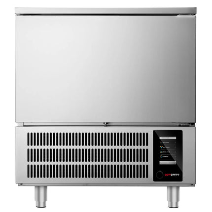 GGM Gastro Commercial Countertop Blast Chiller/Freezer - 5x GN 1/1 or EN 600x400mm - with Touchscreen Controller - 118L
