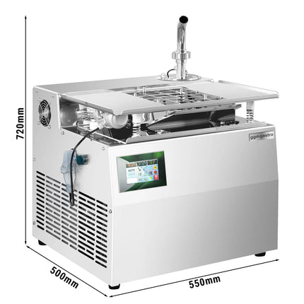 GGM Gastro Commercial Countertop Chocolate Tempering Machine - 11kg - 1,75kW - with Dispensing Spout