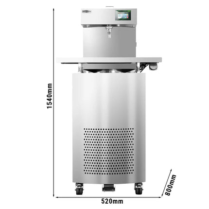 GGM Gastro Commercial Countertop Chocolate Tempering Machine - 12kg - 2,5kW - with Dispensing Spout - incl. Vibrating Table