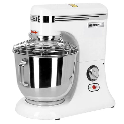 GGM Gastro Commercial Countertop Planetary Mixer  - 5L - 330W - incl. 3 attachments