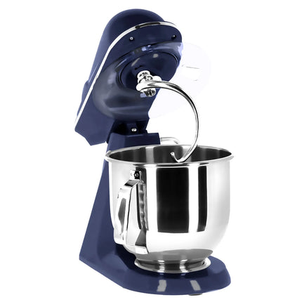 GGM Gastro Commercial Countertop Planetary Mixer  - 7L - 350W - incl. 3 attachments - Cobalt Blue