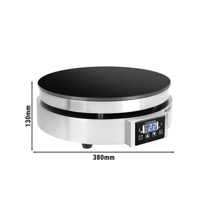 GGM Gastro Commercial Crepe Maker - Digital Controls - Single - 370mm