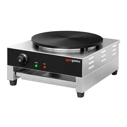 GGM Gastro Commercial Crepe Maker - Single - 400mm - incl. crepe spreader