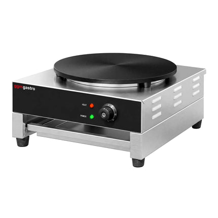 GGM Gastro Commercial Crepe Maker - Single - 400mm - incl. crepe spreader