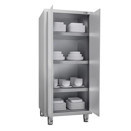 GGM Gastro Commercial Crockery Cabinet ECO - 1000x600mm - 2 Double Doors - Height: 1800mm
