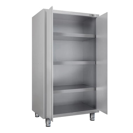 GGM Gastro Commercial Crockery Cabinet ECO - 1000x700mm - 2 Double Doors - Height: 1800mm