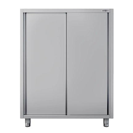 GGM Gastro Commercial Crockery Cabinet ECO - 1400x700mm - 2 Sliding Doors - Height: 1800mm