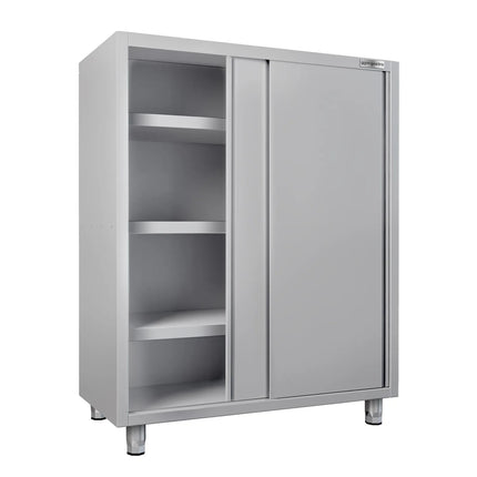 GGM Gastro Commercial Crockery Cabinet ECO - 1600x700mm - 2 Sliding Doors - Height: 1800mm