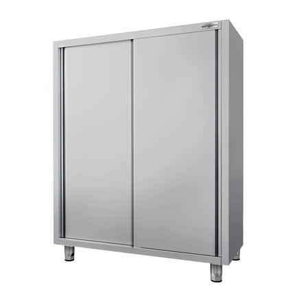 GGM Gastro Commercial Crockery Cabinet ECO - 1600x700mm - 2 Sliding Doors - Height: 1800mm