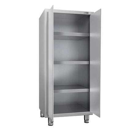 GGM Gastro Commercial Crockery Cabinet ECO - 800x600mm - 2 Double Doors - Height: 1800mm