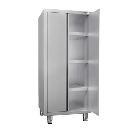 GGM Gastro Commercial Crockery Cabinet ECO - 800x700mm - 2 Double Doors - Height: 1800mm