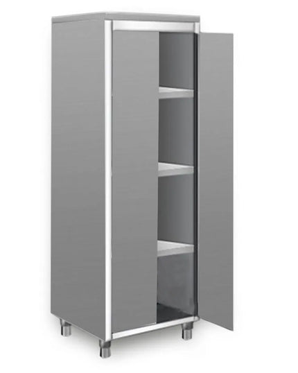 GGM Gastro Commercial Crockery Cabinet ECO - 800x700mm - 2 Double Doors - Height: 1800mm