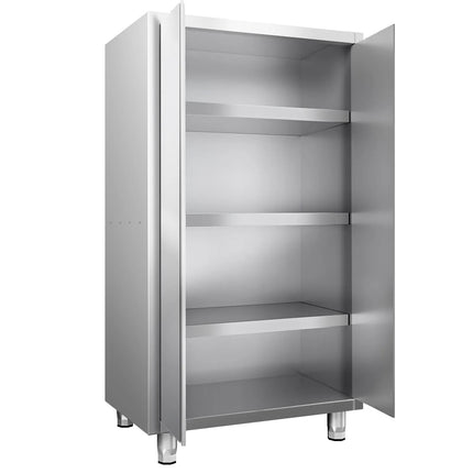 GGM Gastro Commercial Crockery Cabinet PREMIUM - 1000x600mm - 2 Double Doors - Height: 1800mm