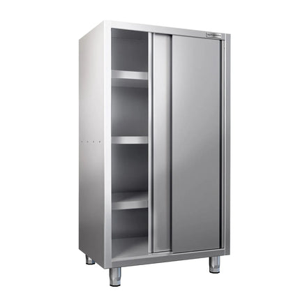 GGM Gastro Commercial Crockery Cabinet PREMIUM - 1200x600mm - 2 Sliding Doors - Height: 1800mm