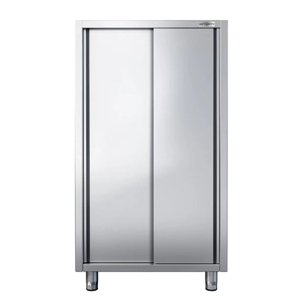 GGM Gastro Commercial Crockery Cabinet PREMIUM - 1200x600mm - 2 Sliding Doors - Height: 1800mm