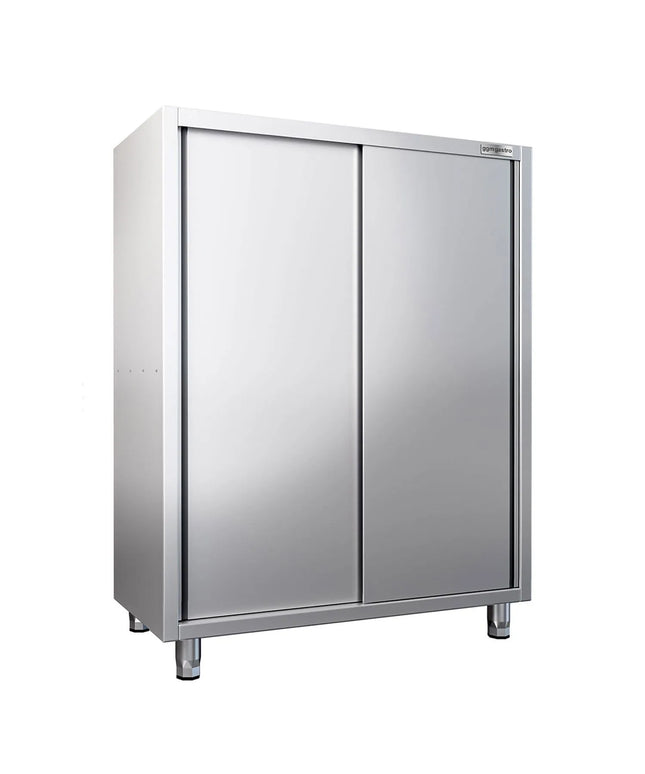 GGM Gastro Commercial Crockery Cabinet PREMIUM - 1400x600mm - 2 Sliding Doors - Height: 1800mm