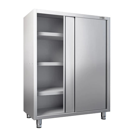 GGM Gastro Commercial Crockery Cabinet PREMIUM - 1400x600mm - 2 Sliding Doors - Height: 1800mm