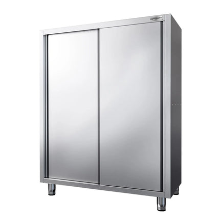 GGM Gastro Commercial Crockery Cabinet PREMIUM - 1400x600mm - 2 Sliding Doors - Height: 1800mm