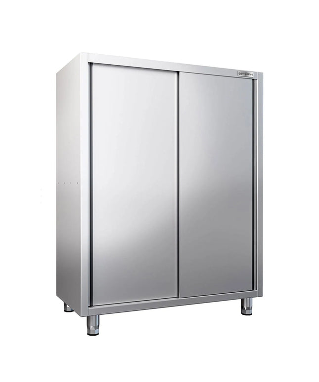 GGM Gastro Commercial Crockery Cabinet PREMIUM - 1400x700mm - 2 Sliding Doors - Height: 1800mm