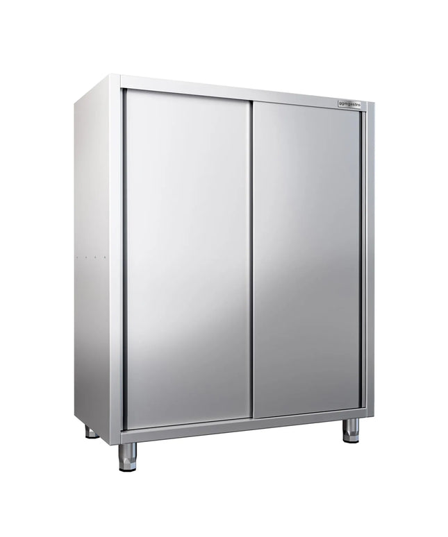GGM Gastro Commercial Crockery Cabinet PREMIUM - 1600x700mm - 2 Sliding Doors - Height: 1800mm